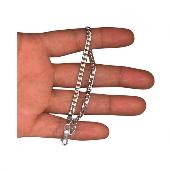 Solid Italian silver bracelet - Picture 3 of 7